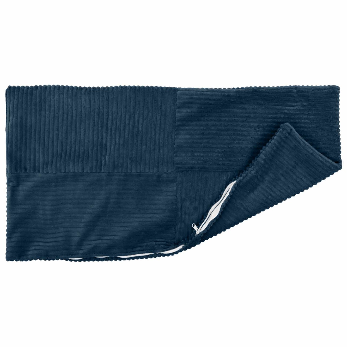Pudebetræk 2 pcs ALMELO Mørkeblå 40 x 60 cm cordfløjl