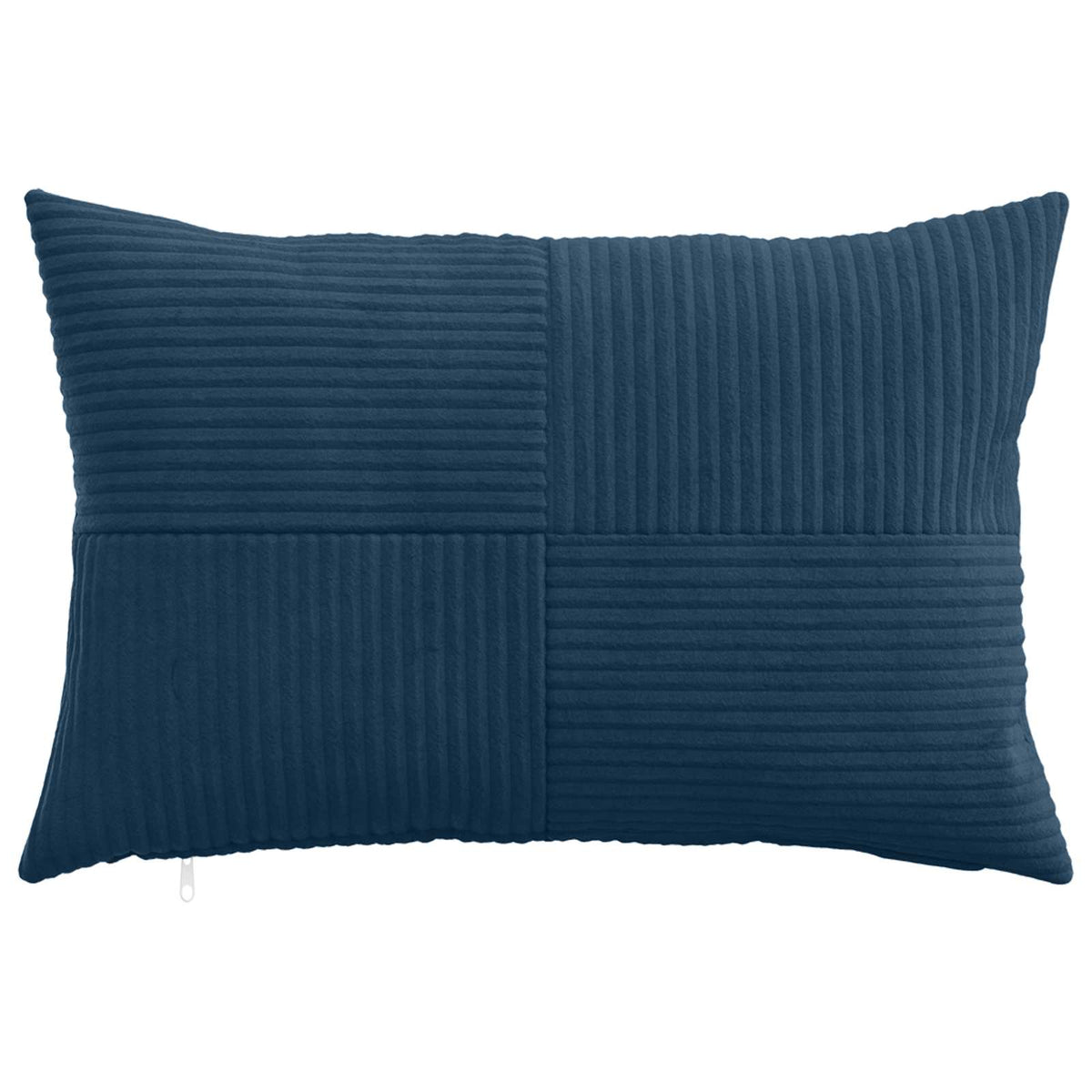 Pudebetræk 2 pcs ALMELO Mørkeblå 40 x 60 cm cordfløjl