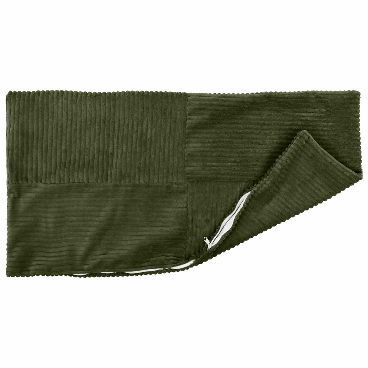 Pudebetræk 6 pcs ALMELO Grøn 40 x 60 cm cordfløjl