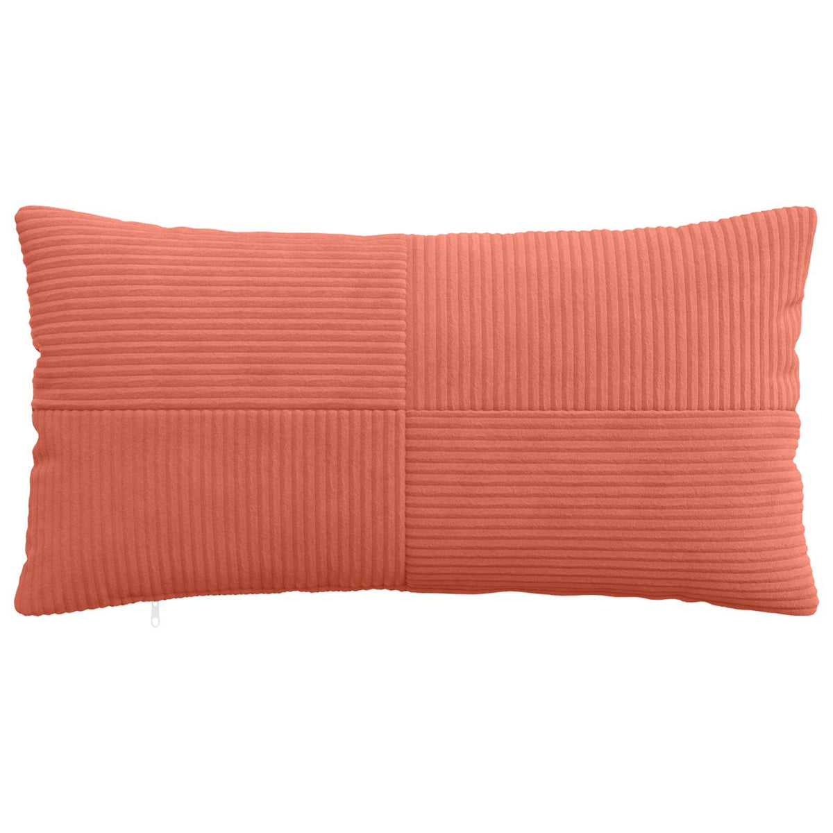 Pudebetræk 6 pcs ALMELO Rød orange 40 x 70 cm cordfløjl