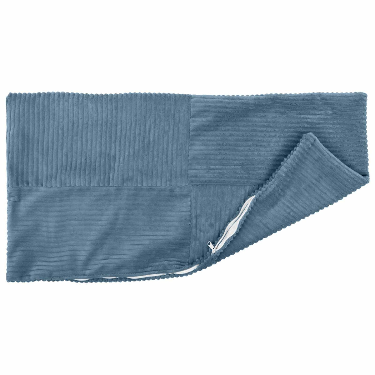 Pudebetræk 12 pcs ALMELO Blå 40 x 80 cm cordfløjl