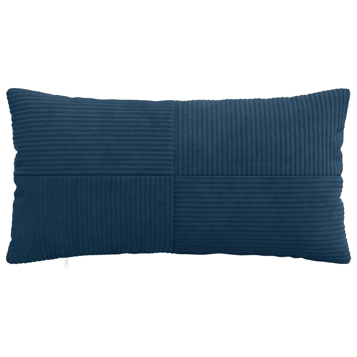 Pudebetræk 2 pcs ALMELO Mørkeblå 40 x 80 cm cordfløjl