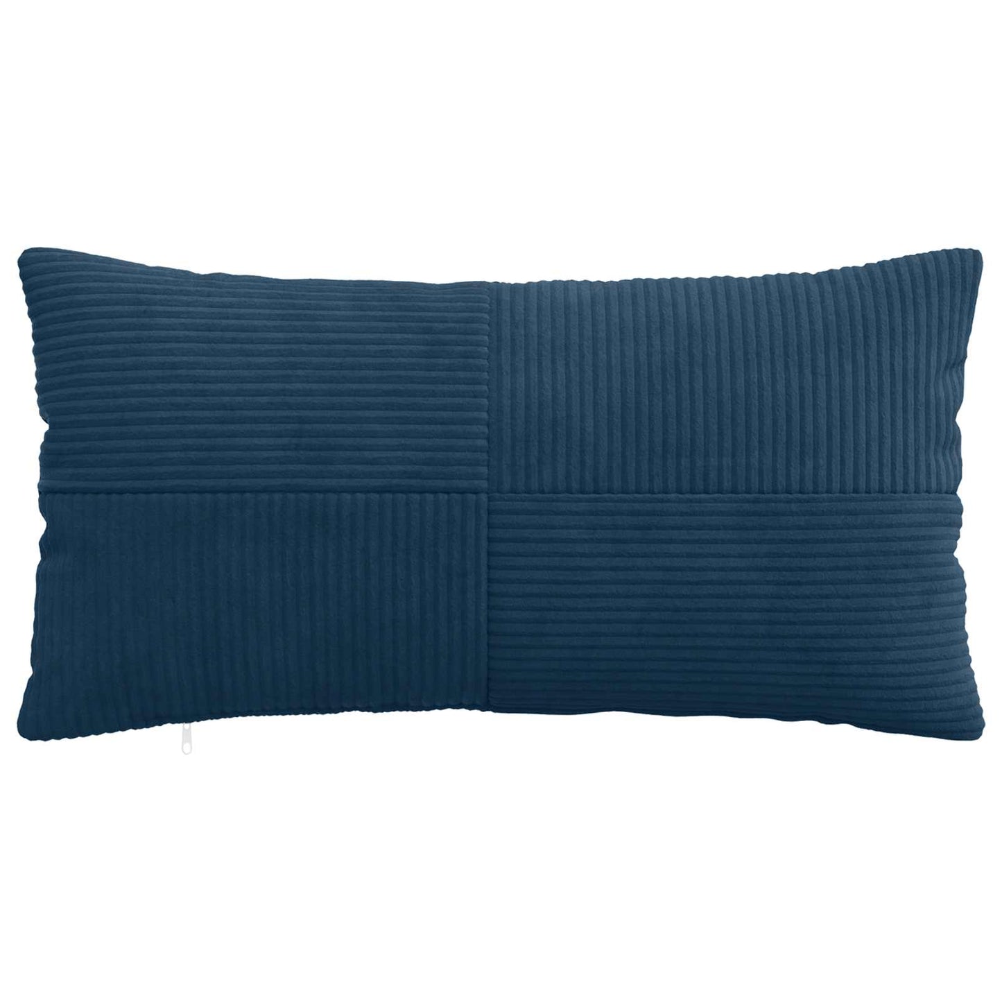 Pudebetræk 12 pcs ALMELO Mørkeblå 40 x 80 cm cordfløjl