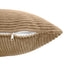 Pudebetræk 2 pcs ALMELO Brun 40 x 80 cm cordfløjl