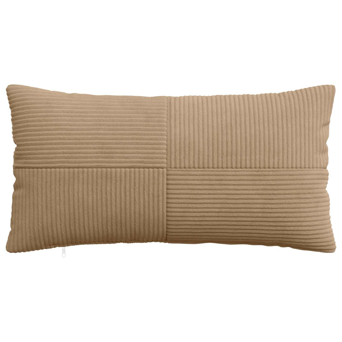 Pudebetræk 2 pcs ALMELO Brun 40 x 80 cm cordfløjl