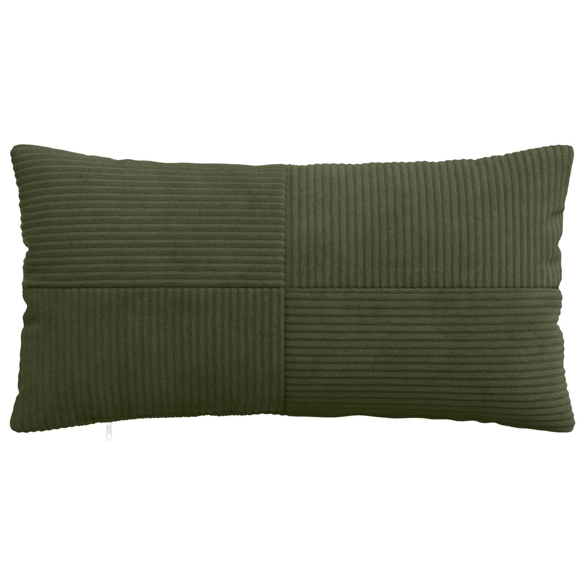Pudebetræk 12 pcs ALMELO Grøn 40 x 80 cm cordfløjl
