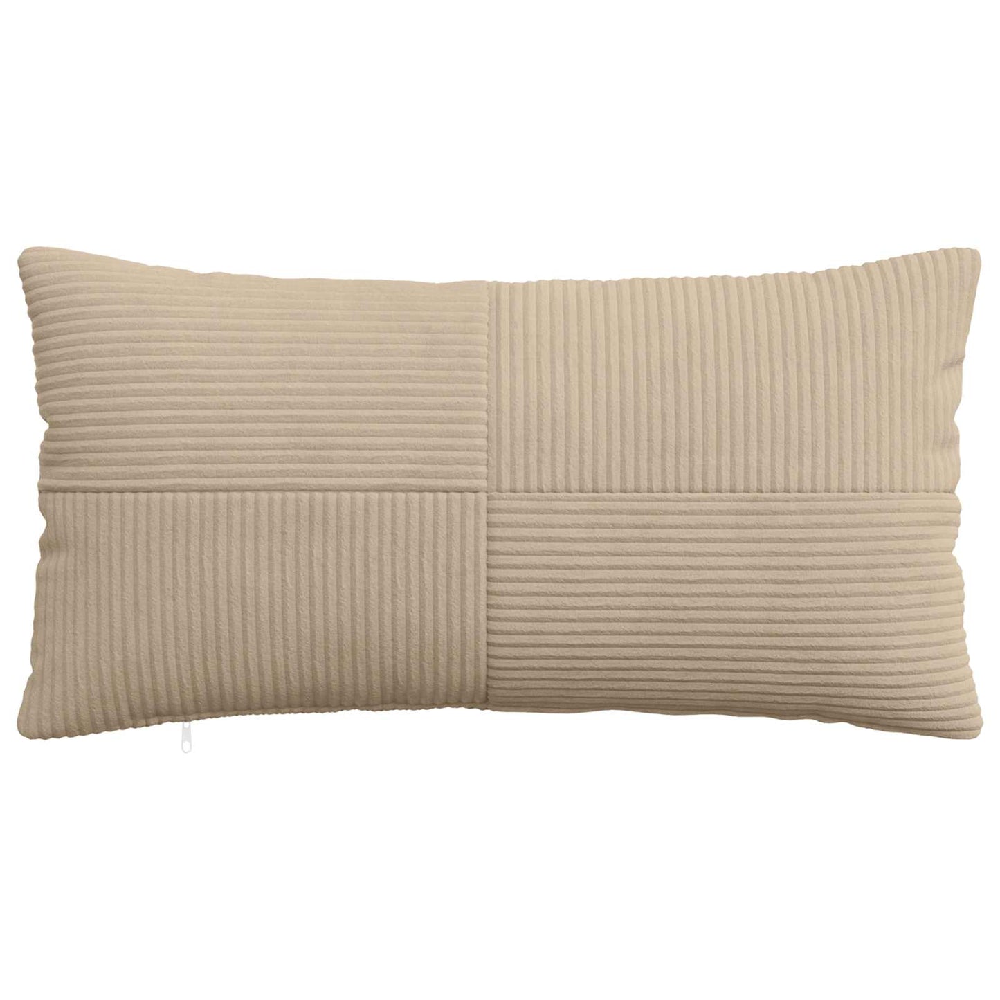 Pudebetræk 2 pcs ALMELO Gråbrun 40 x 80 cm cordfløjl
