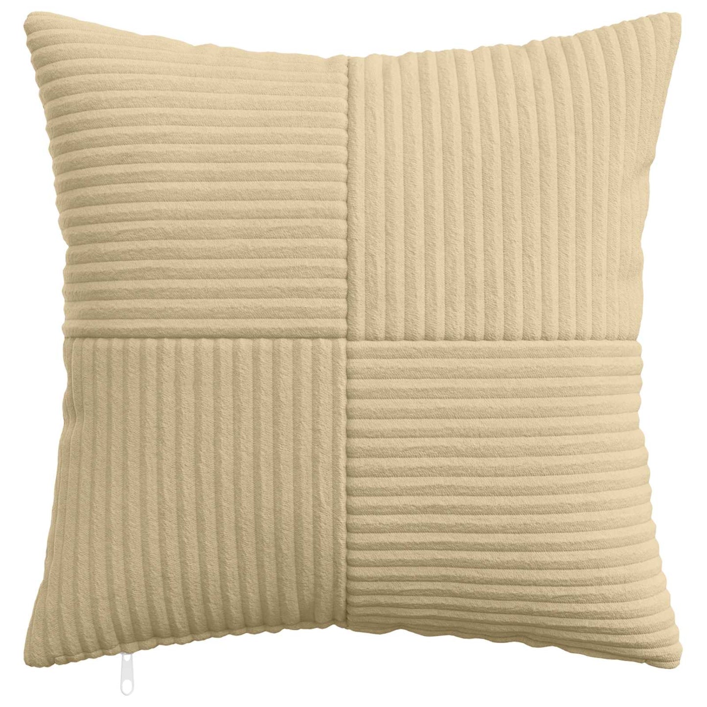 Pudebetræk 6 pcs ALMELO Grågrøn 45 x 45 cm cordfløjl