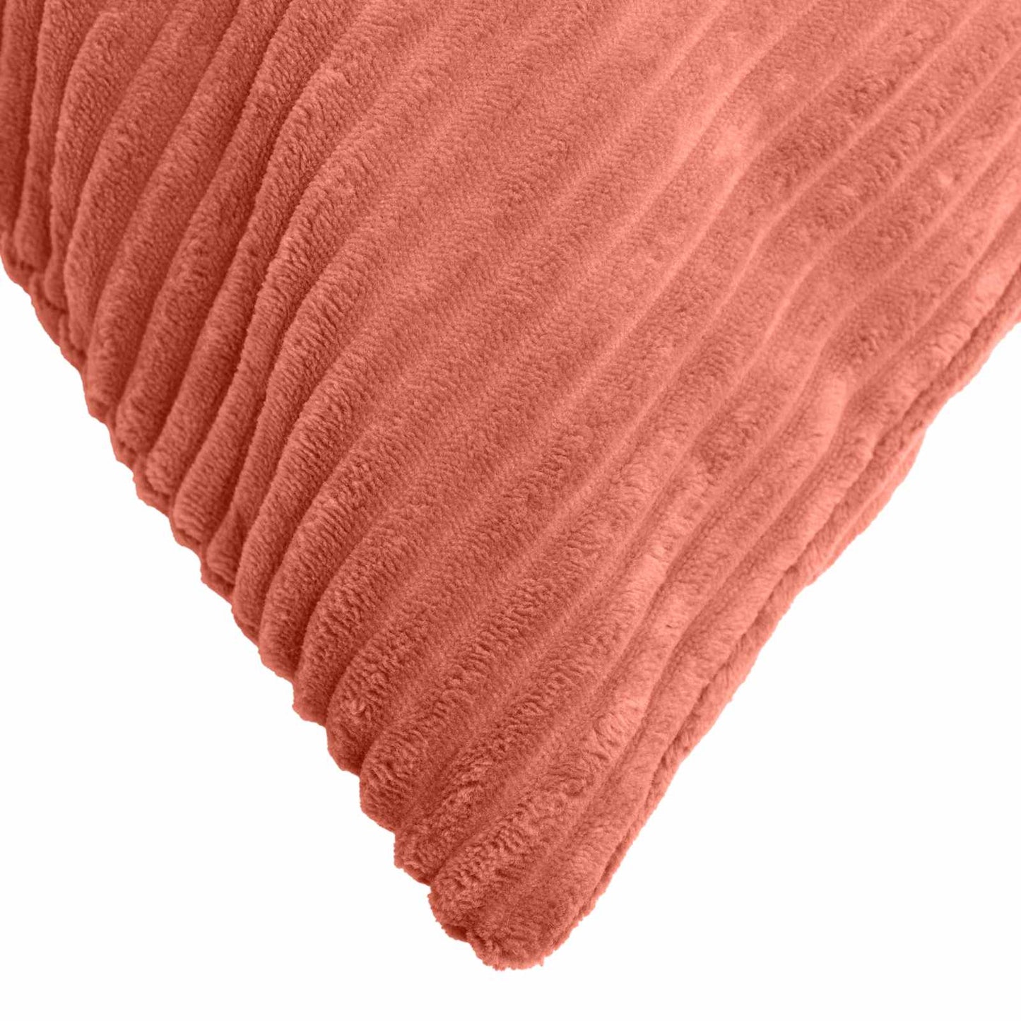 Pudebetræk 6 pcs ALMELO Rød orange 45 x 45 cm cordfløjl