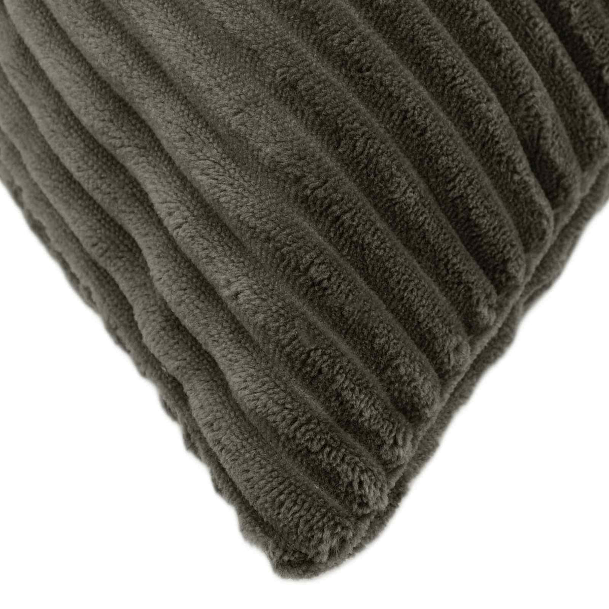 Pudebetræk 12 pcs ALMELO Antracit 45 x 45 cm cordfløjl