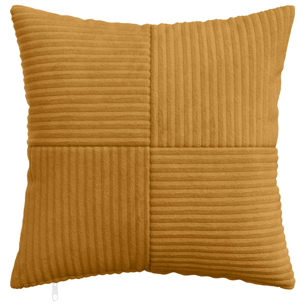 Pudebetræk 2 pcs ALMELO Gul 50 x 50 cm cordfløjl