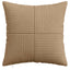 Pudebetræk 2 pcs ALMELO Brun 50 x 50 cm cordfløjl