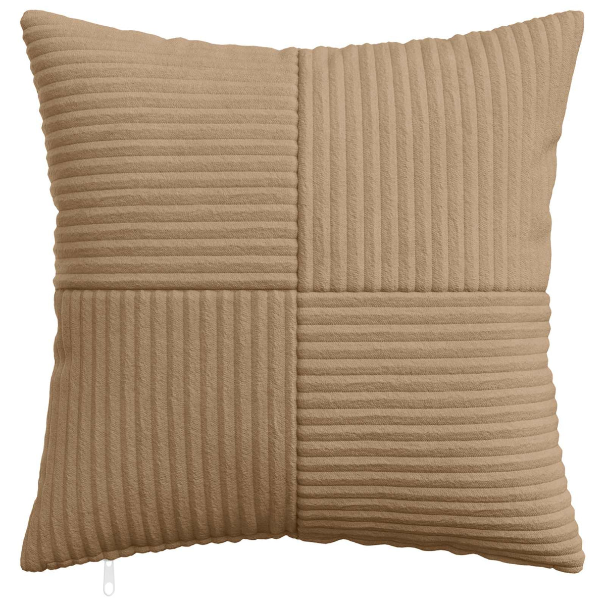Pudebetræk 2 pcs ALMELO Brun 50 x 50 cm cordfløjl