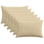 Pudebetræk 6 pcs ALMELO Grågrøn 50 x 70 cm cordfløjl