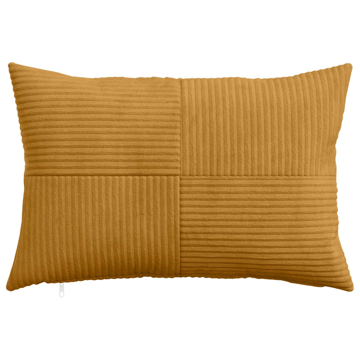 Pudebetræk 2 pcs ALMELO Gul 50 x 75 cm cordfløjl