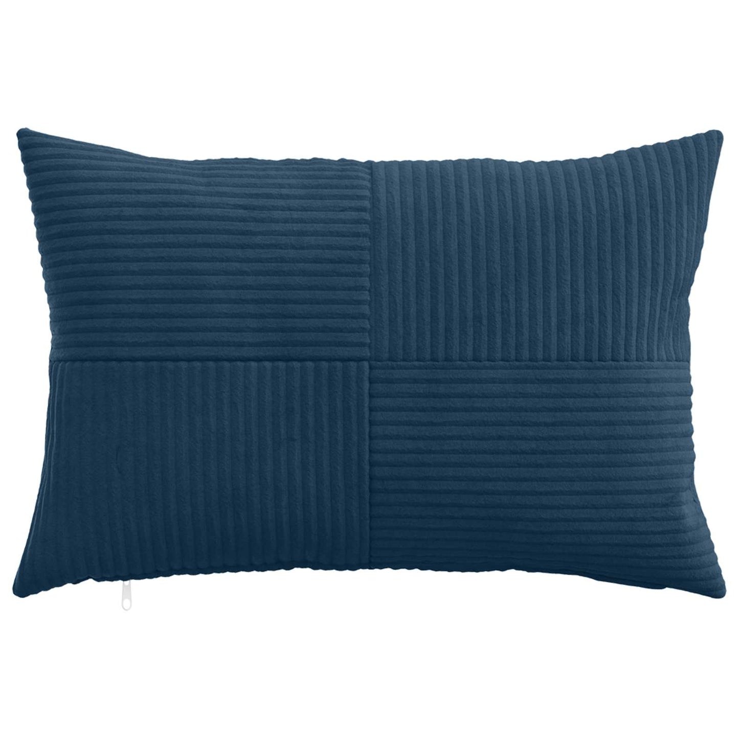 Pudebetræk 2 pcs ALMELO Mørkeblå 50 x 75 cm cordfløjl