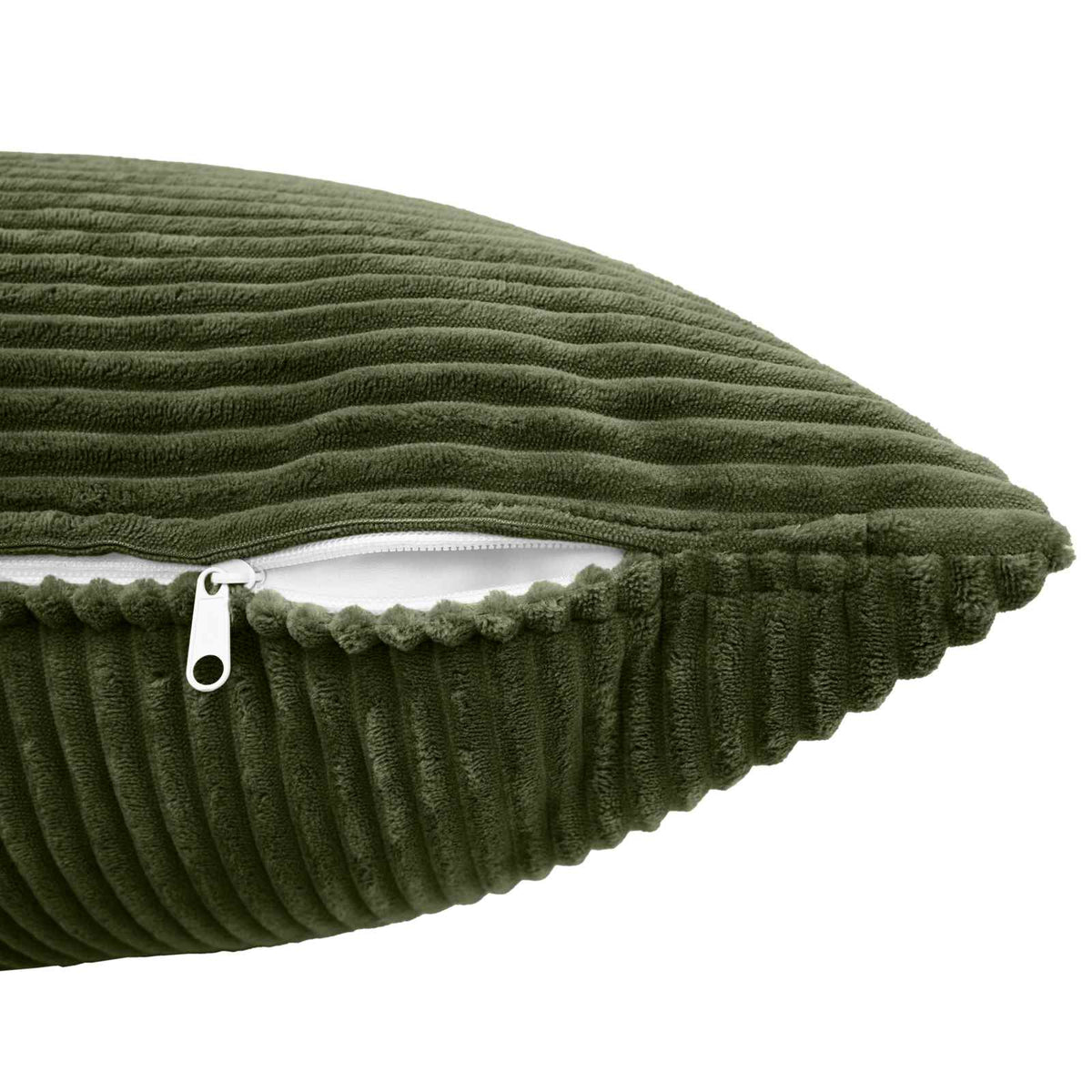 Pudebetræk 2 pcs ALMELO Grøn 50 x 75 cm cordfløjl