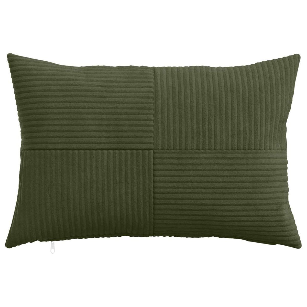 Pudebetræk 2 pcs ALMELO Grøn 50 x 75 cm cordfløjl
