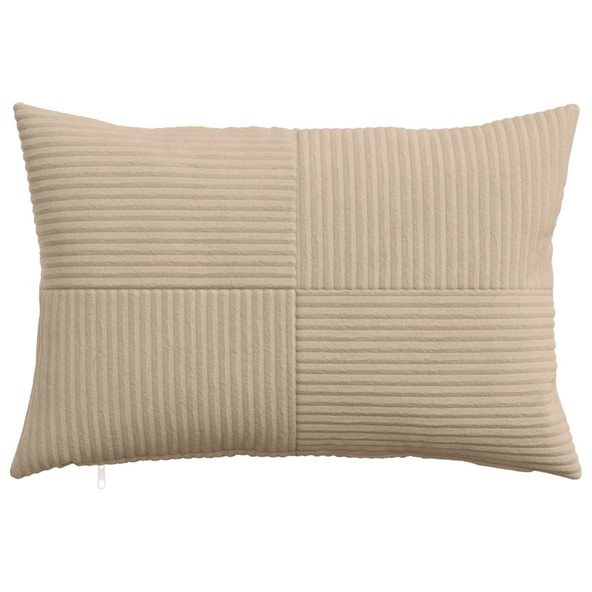 Pudebetræk 2 pcs ALMELO Gråbrun 50 x 75 cm cordfløjl
