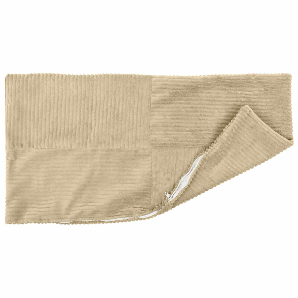 Pudebetræk 2 pcs ALMELO Grågrøn 50 x 80 cm cordfløjl