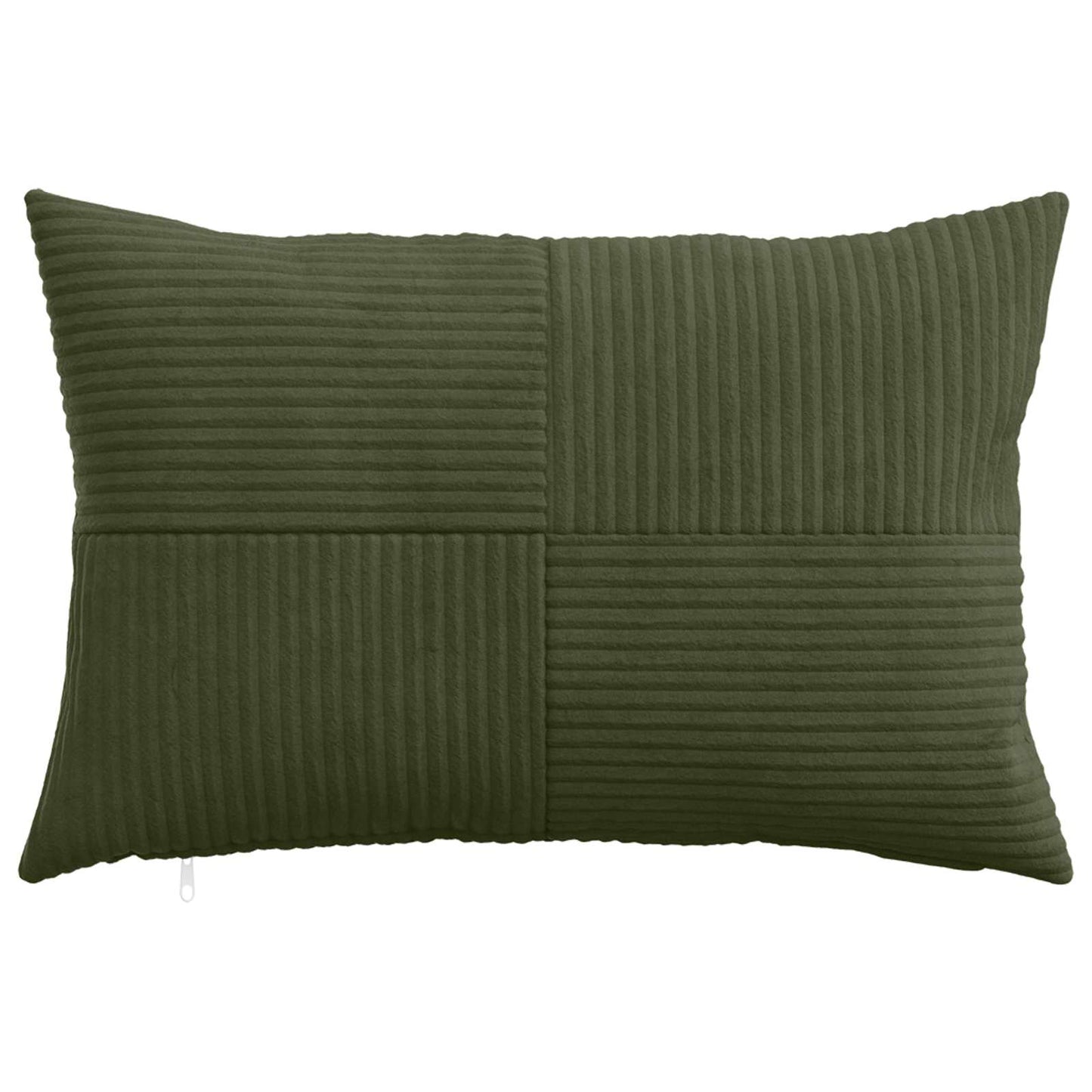 Pudebetræk 6 pcs ALMELO Grøn 50 x 80 cm cordfløjl