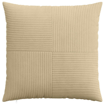Pudebetræk 6 pcs ALMELO Grågrøn 55 x 55 cm cordfløjl