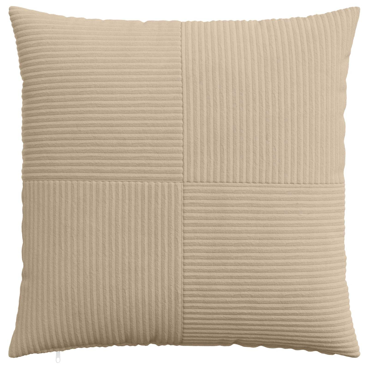 Pudebetræk 2 pcs ALMELO Gråbrun 55 x 55 cm cordfløjl