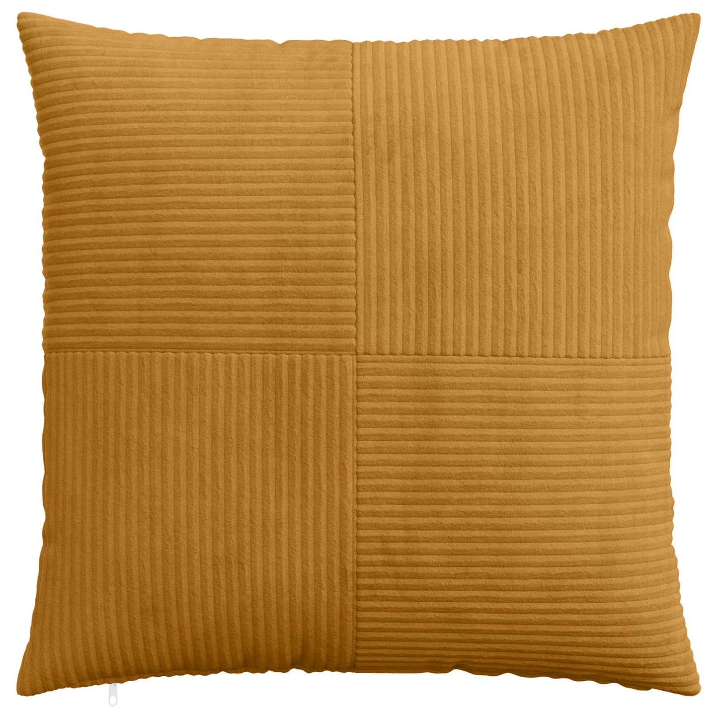 Pudebetræk 2 pcs ALMELO Gul 60 x 60 cm cordfløjl