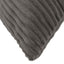 Pudebetræk 6 pcs ALMELO Mørkegrå 65 x 65 cm cordfløjl