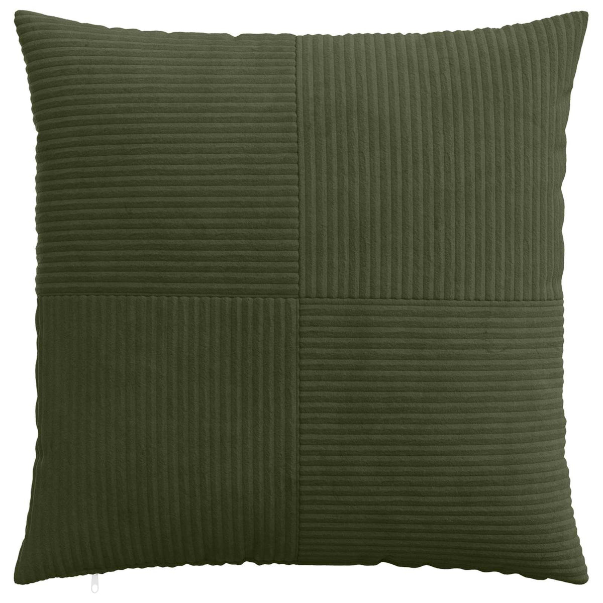 Pudebetræk 6 pcs ALMELO Grøn 65 x 65 cm cordfløjl