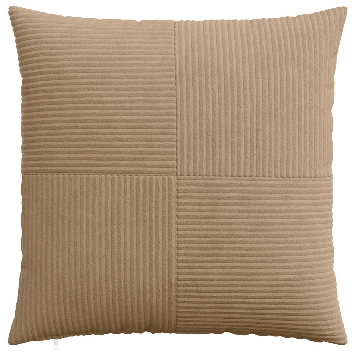 Pudebetræk 2 pcs ALMELO Brun 80 x 80 cm cordfløjl