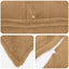 Pudebetræk 6 stk. HOUTEN Gråbrun 30 x 30 cm Faux Kanin Pels