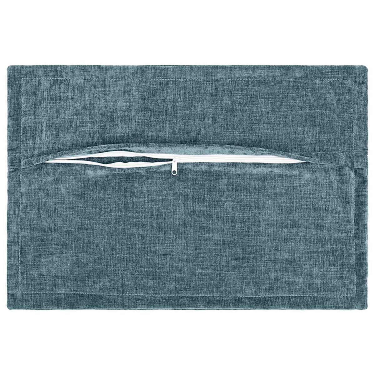 Pudebetræk 2 stk. HOUTEN Blå 30 x 50 cm Chenille Stof