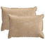 Pudebetræk 2 stk. HOUTEN Gråbrun 30 x 50 cm Chenille Stof