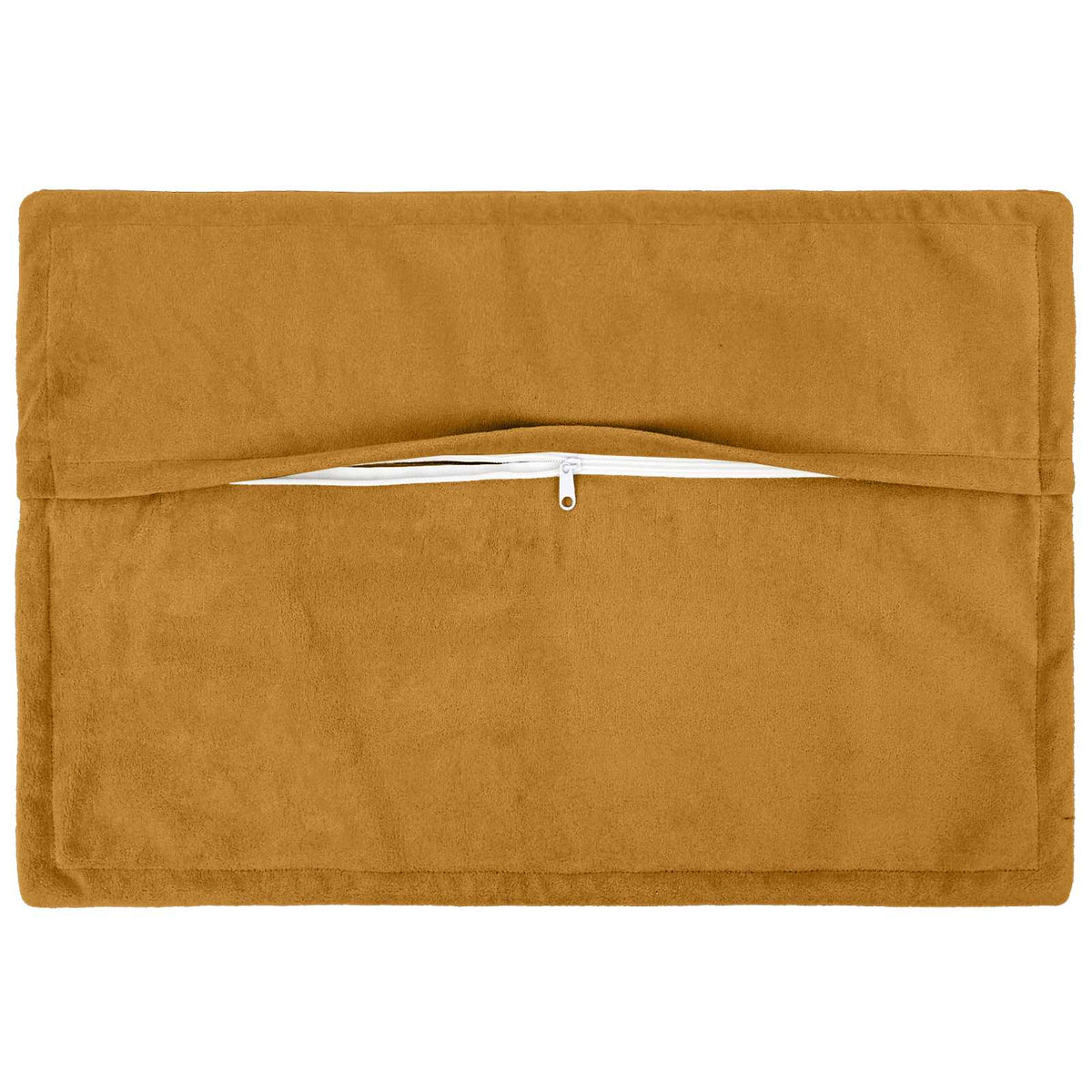 Pudebetræk 2 pcs HOUTEN Gul 30 x 50 cm Mikrofiber Fleece