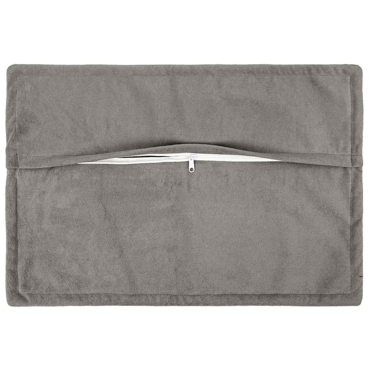 Pudebetræk 2 pcs HOUTEN Lysegrå 30 x 50 cm Mikrofiber Fleece
