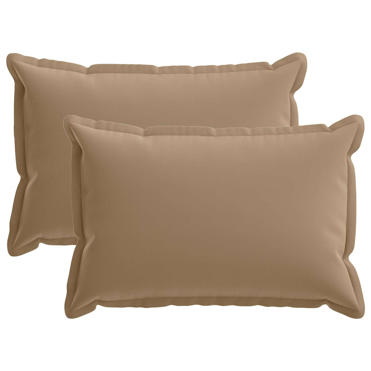 Pudebetræk 2 stk. HOUTEN Gråbrun 30 x 50 cm Polyester