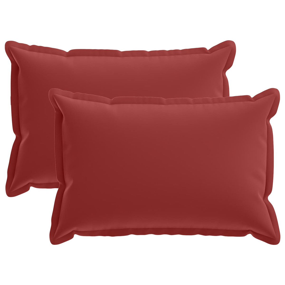 Pudebetræk 2 stk. HOUTEN Vinrød 30 x 50 cm Polyester