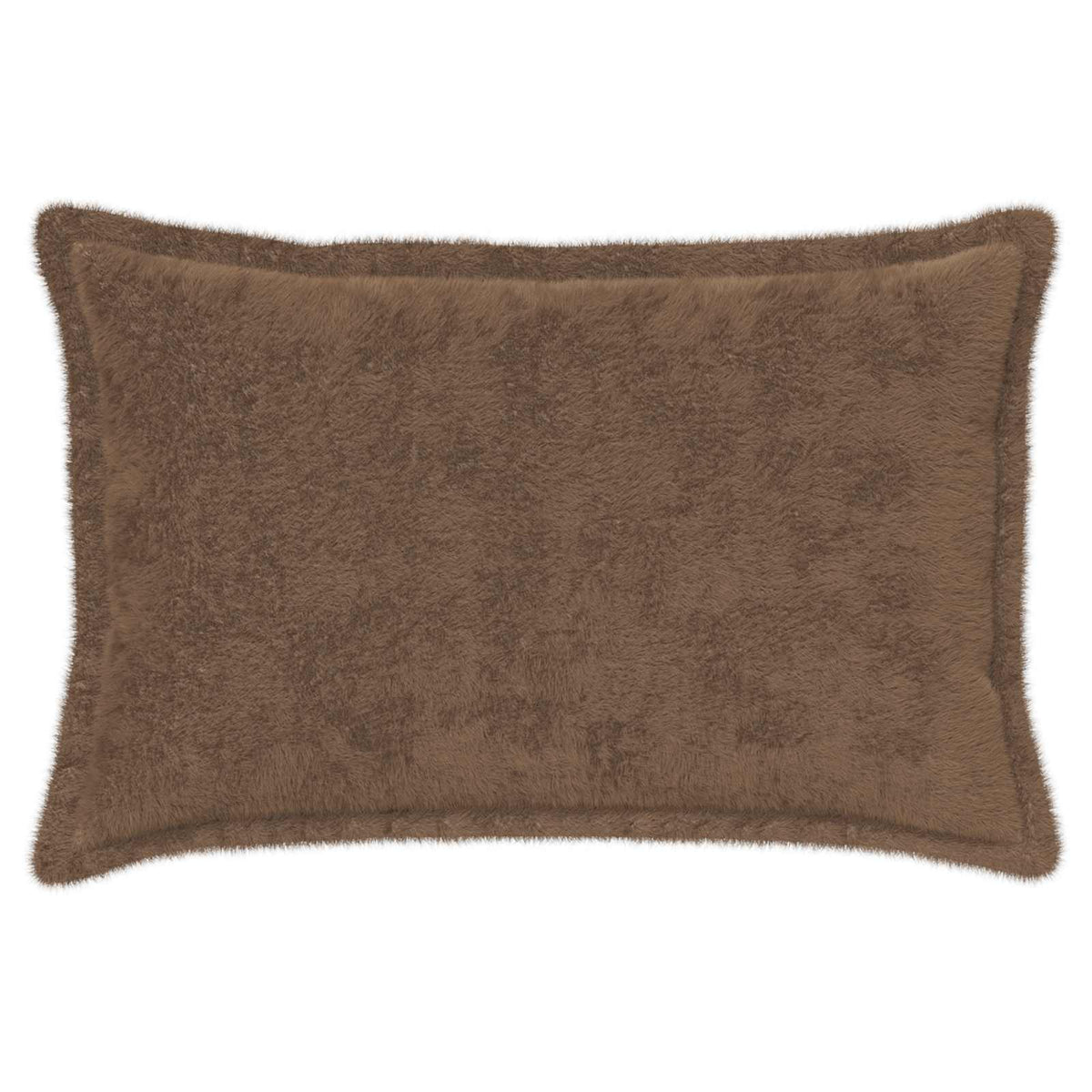 Pudebetræk 2 stk. HOUTEN Lys Brun 30 x 50 cm Faux Kanin Pels