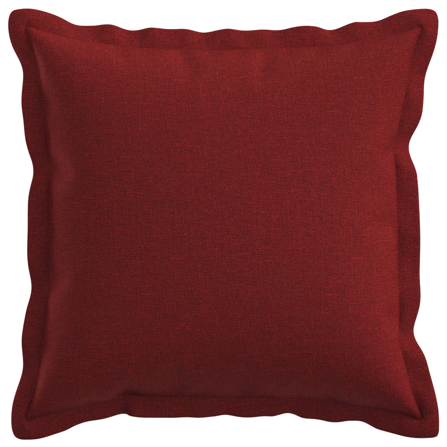Pudebetræk 2 pcs HOUTEN Vinrød 35 x 35 cm Faux Linned