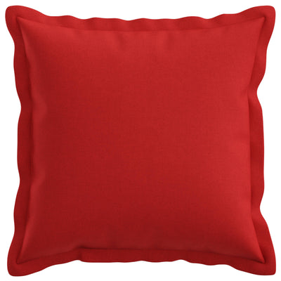 Pudebetræk 2 pcs HOUTEN Rød 35 x 35 cm Faux Linned