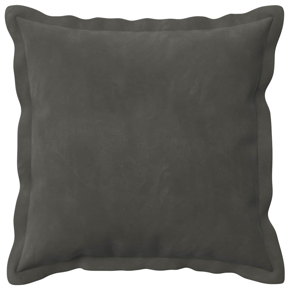 Pudebetræk 6 pcs HOUTEN Mørkegrå 35 x 35 cm Fløjl
