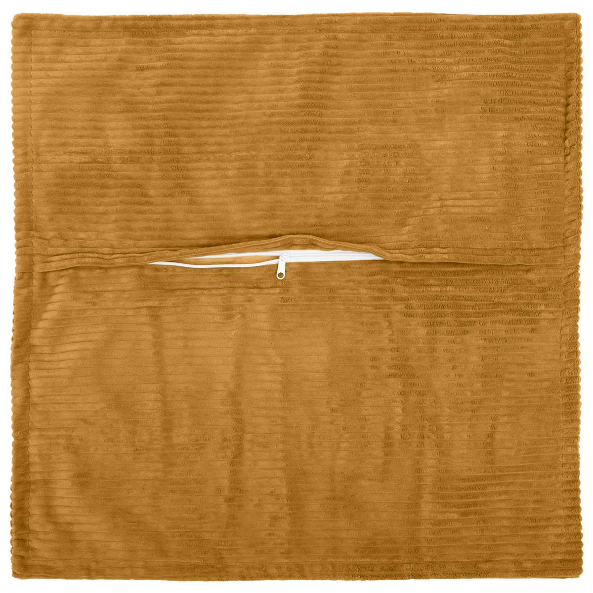 Pudebetræk 6 stk. HOUTEN Gul 35 x 35 cm cordfløjl