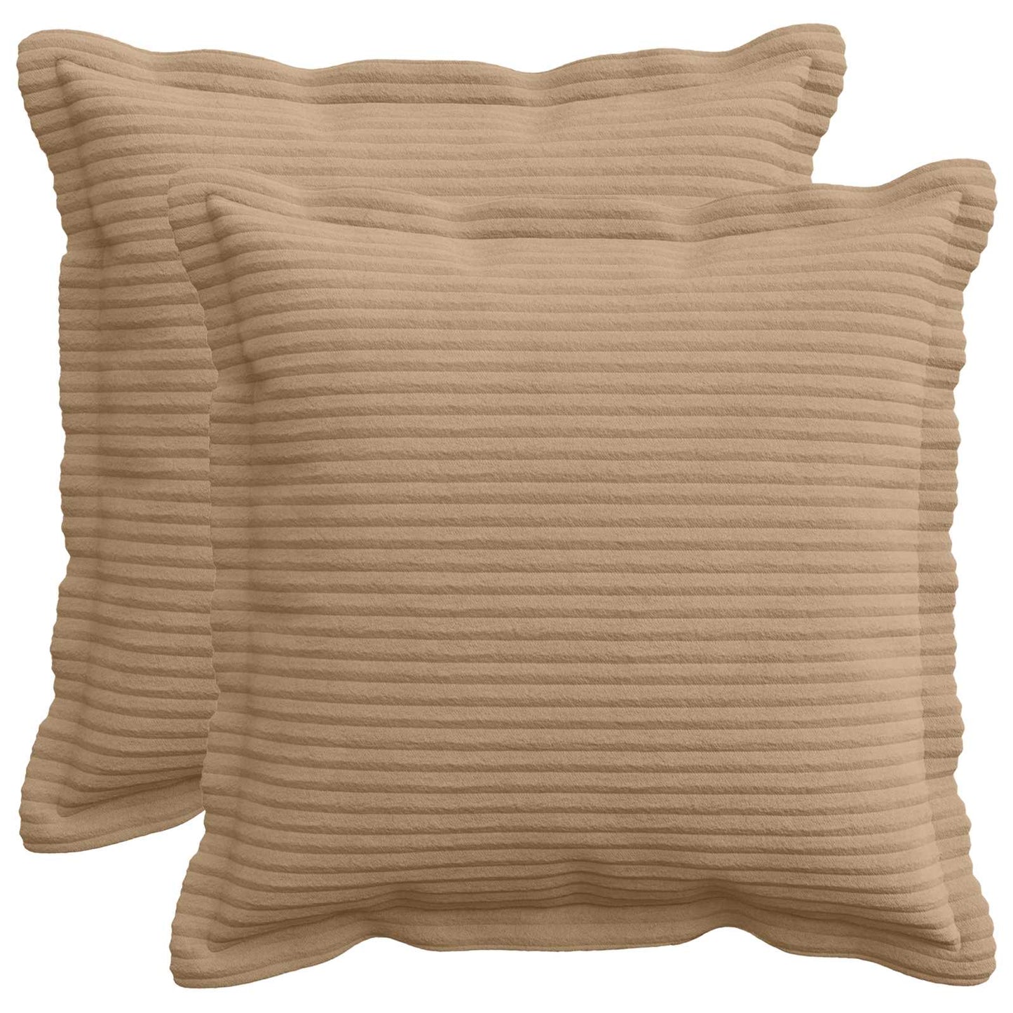 Pudebetræk 2 stk. HOUTEN Brun 35 x 35 cm cordfløjl