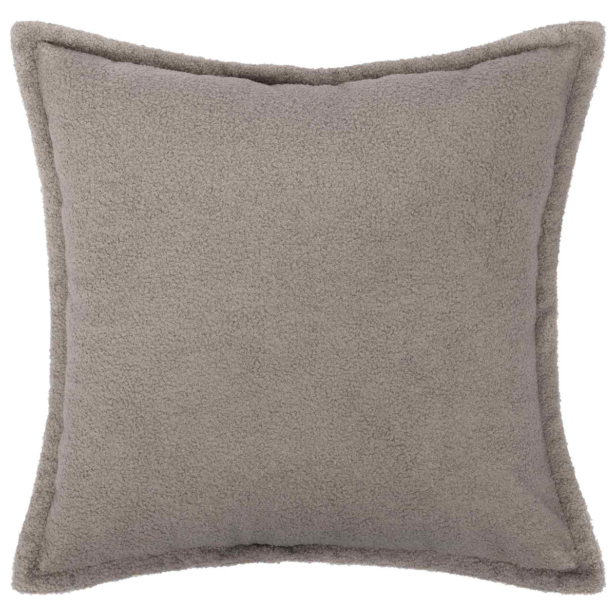 Pudebetræk 2 pcs HOUTEN Lysegrå 35 x 35 cm Bouclé