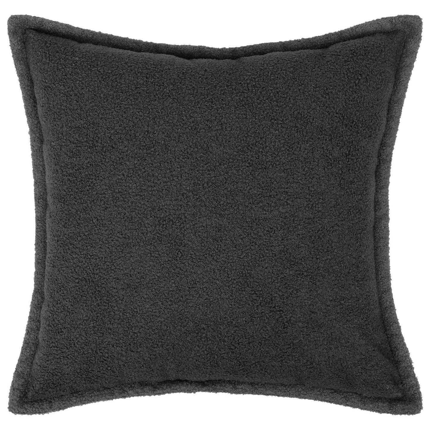 Pudebetræk 2 pcs HOUTEN Mørkegrå 35 x 35 cm Bouclé