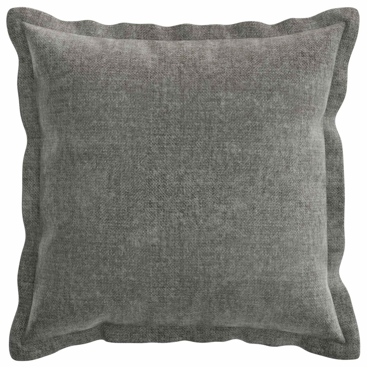 Pudebetræk 2 stk. HOUTEN Mørkegrå 35 x 35 cm Chenille Stof
