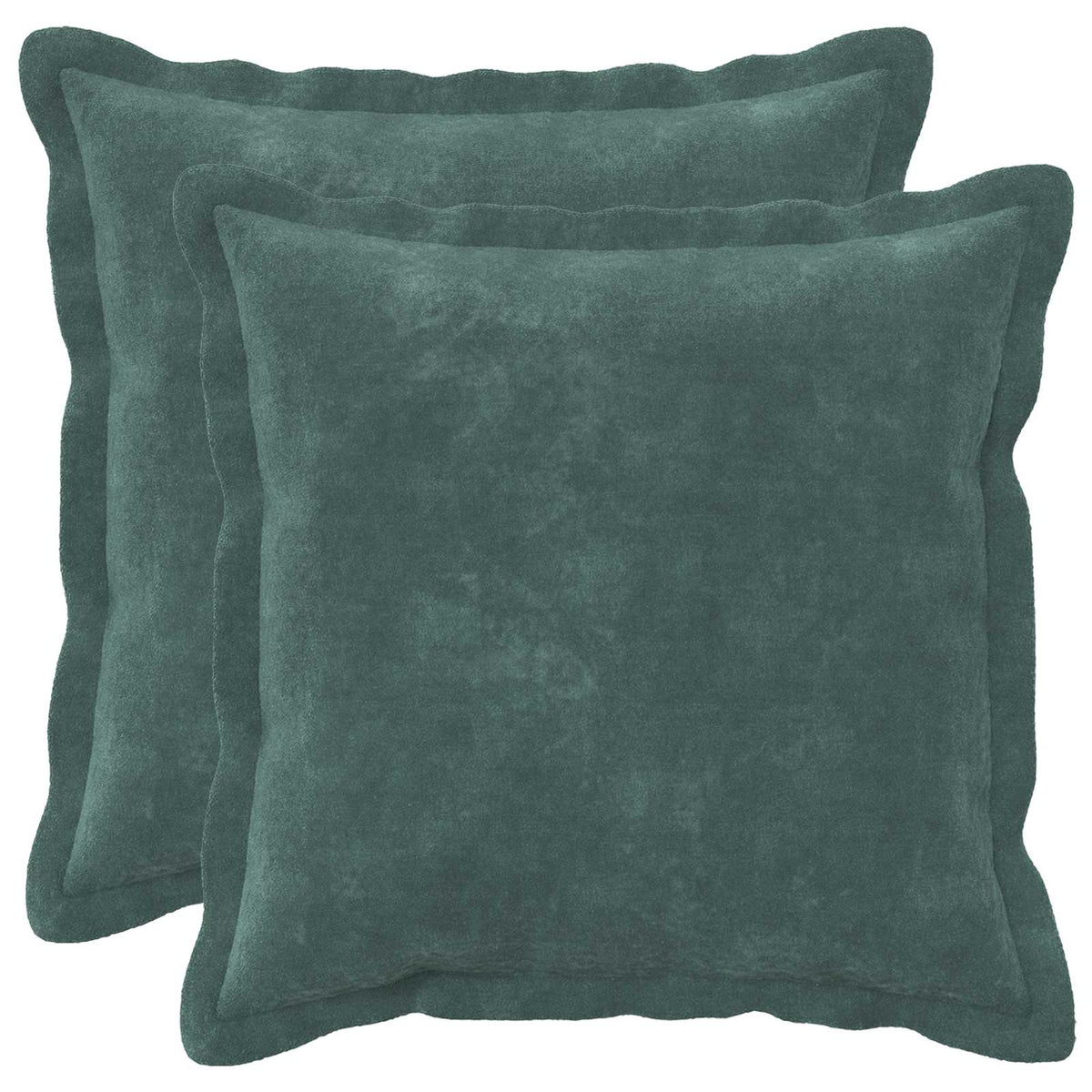 Pudebetræk 2 pcs HOUTEN Hav Blå 35 x 35 cm Mikrofiber Fleece