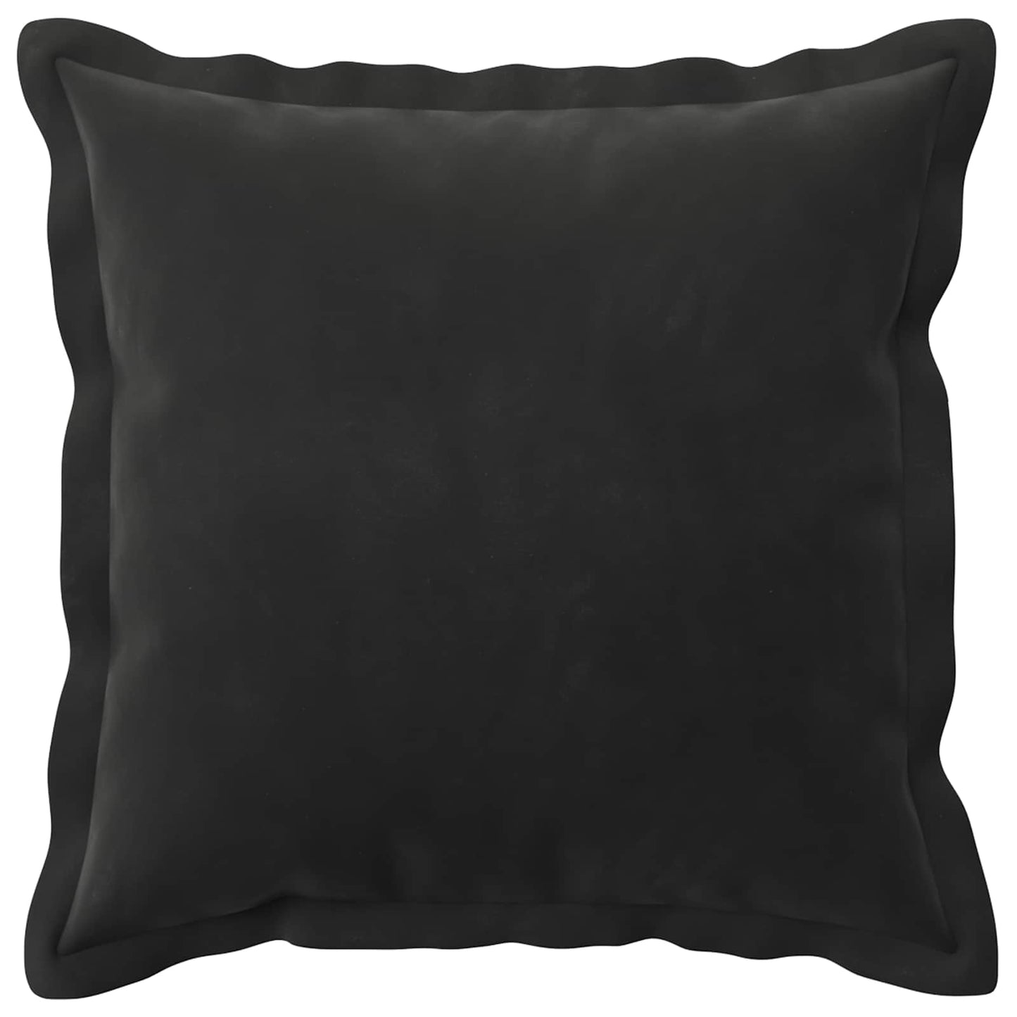 Pudebetræk 2 pcs HOUTEN Sort 40 x 40 cm Fløjl