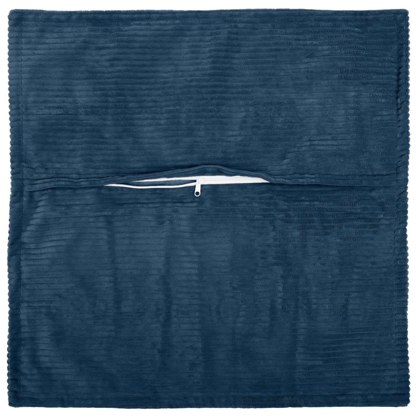 Pudebetræk 6 stk. HOUTEN Mørkeblå 40 x 40 cm cordfløjl